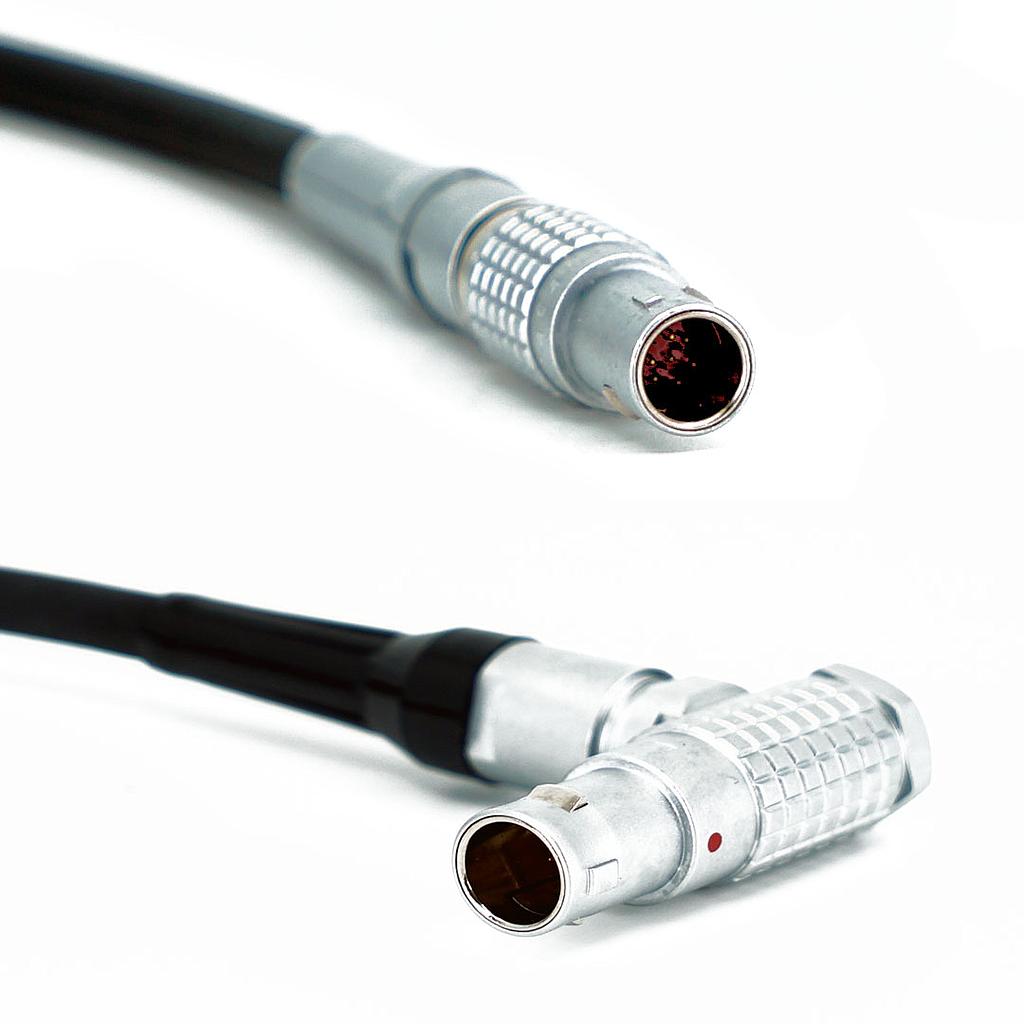 Cable CAM (7p) - EXT (6p) right angle plug